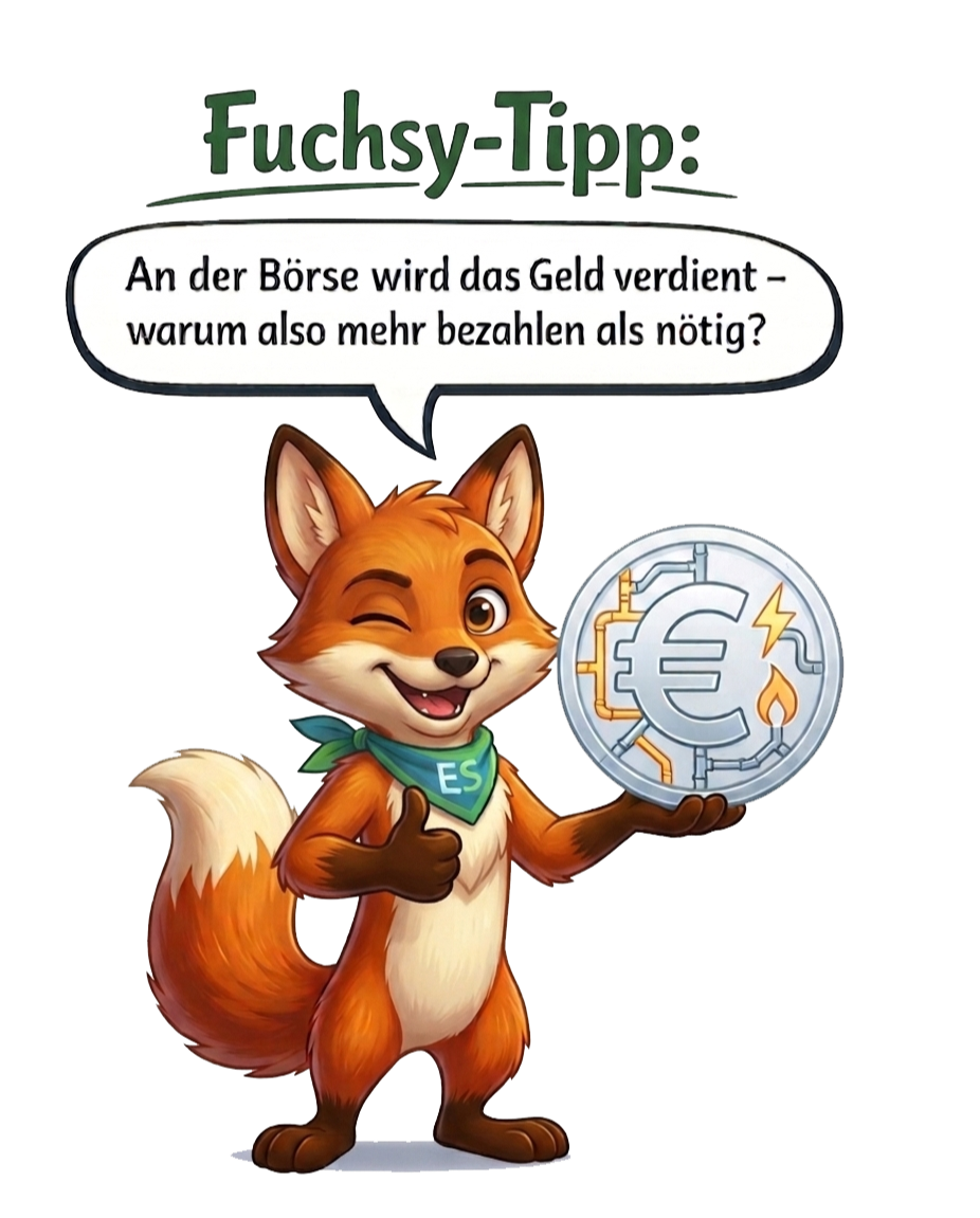Energie sparen durch günstige Stromtarife – FUCHSY erklärt Börsenstrom Energie sparen durch günstige Stromtarife – FUCHSY erklärt Börsenstrom